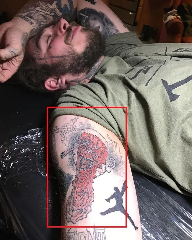 Post Malone's tattoos