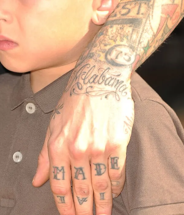 Travis Barker’s Alabama Tattoo