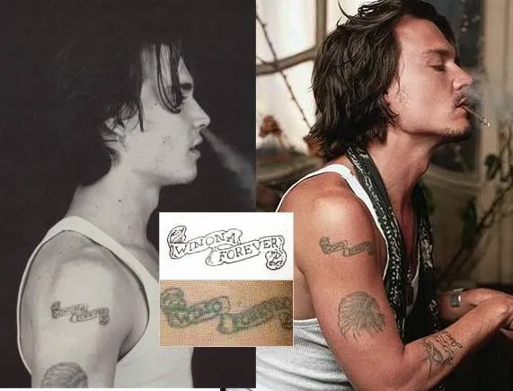 Johnny Depp’s Tattoos