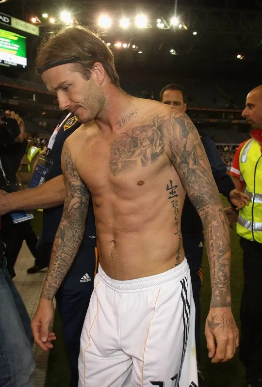 David Beckham’s Tattoos